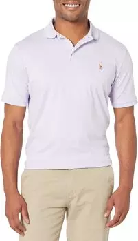 Рубашка-поло Classic Fit Soft Cotton Polo Shirt Polo Ralph Lauren, цвет Flower Purple