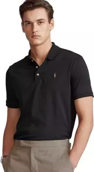 Рубашка-поло Classic Fit Soft Cotton Polo Polo Ralph Lauren, цвет Polo Black