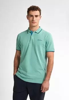 Рубашка поло CLASSIC TIDESIDE Petrol Industries, сине-серый