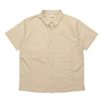 Рубашка поло classics oversized short sleeve polo shirt 'beige' Puma, бежевый