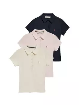 Рубашка Polo Club, цвет Light beige/Powder/Black