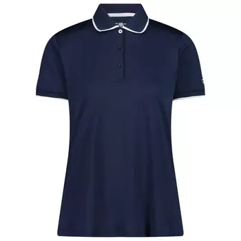 Рубашка поло Cmp Women's Polo Stretch Piquet, синий