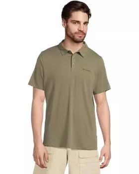 Рубашка поло Columbia Tech Trail Utility Polo, цвет Stone Green