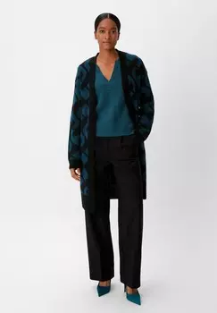 Рубашка поло comma, бирюзовый