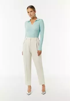 Рубашка поло comma, светло-голубой