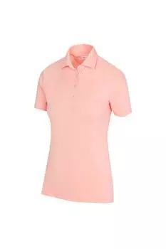 Рубашка-поло Core с узором «Акула» Greg Norman, розовый