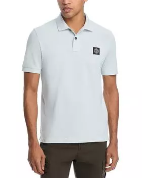 Рубашка поло Corta Slim Fit Stone Island, синий