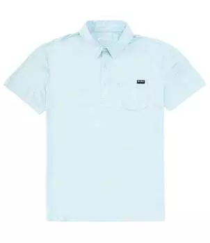 Рубашка поло Costa Voyager Performance с короткими рукавами, синий