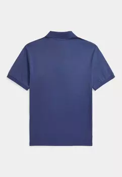 Рубашка поло COTTON JERSEY POCKET POLO SHIRT Ralph Lauren, синий