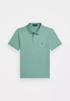 Рубашка поло COTTON JERSEY POCKET POLO SHIRT Ralph Lauren, светло-зеленый