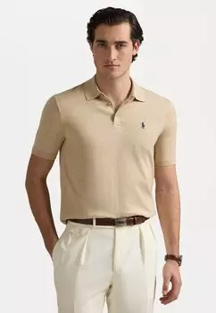 Рубашка поло COTTON POLO COLLAR SWEATER Polo Ralph Lauren, бежевый