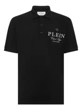 Рубашка поло Course Philipp Plein, черный