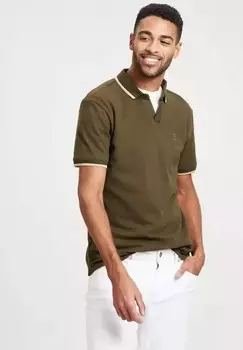 Рубашка поло Cross Jeans, хаки