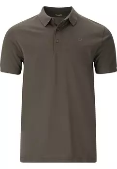 Рубашка поло Cruz Shirt Harrold, темно-коричневый