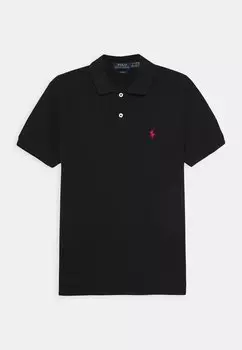 Рубашка-поло CUSTOM FIT Polo Ralph Lauren, цвет black
