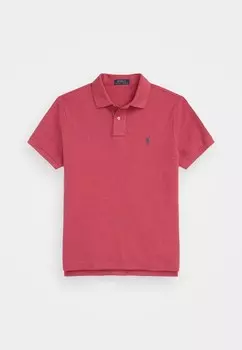 Рубашка поло CUSTOM SLIM FIT MESH POLO SHIRT Ralph Lauren, красный
