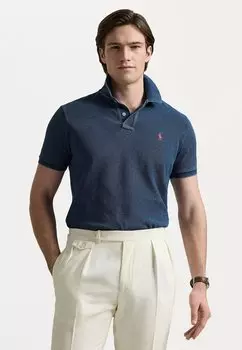 Рубашка поло CUSTOM SLIM FIT MESH POLO SHIRT Polo Ralph Lauren, синий