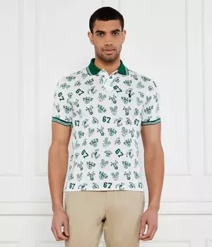 Рубашка поло Custom slim fit Polo Ralph Lauren, белый
