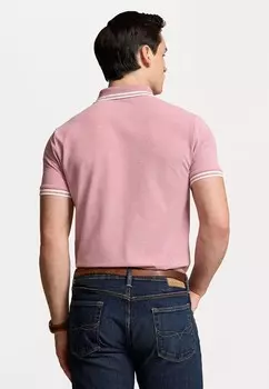 Рубашка поло CUSTOM SLIM FIT STRETCH MESH POLO SHIRT Ralph Lauren, розовый