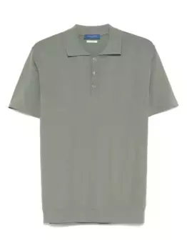 Рубашка поло Daniele Fiesoli, зеленый
