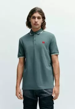 Рубашка-поло Deresino HUGO, цвет dark green seven