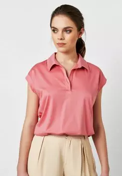 Рубашка поло DESOTO, светло-розовый