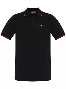 Рубашка поло Diesel T-Ferry-Microdiv, черный