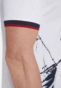 Рубашка поло DILAN Jan Vanderstorm, белый