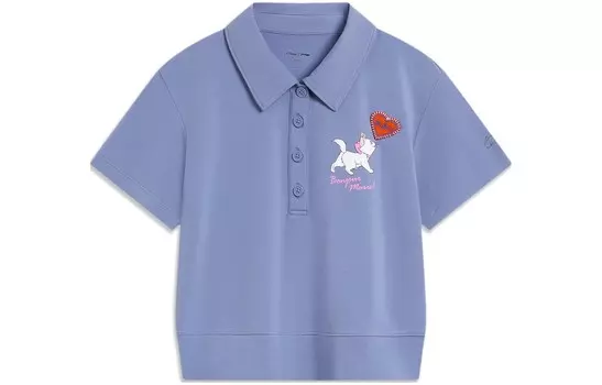 Рубашка поло Disney женская Hometown Blue Lining