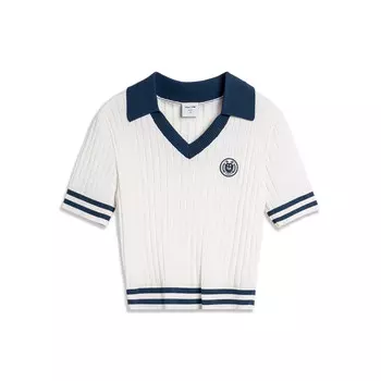 Рубашка поло Disney женская молочно-белая Lining