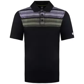 Рубашка-Поло для гольфа matrix цвета лайм Island Green, черный