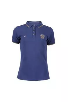 Рубашка-поло для команды Aubrion, темно-синий