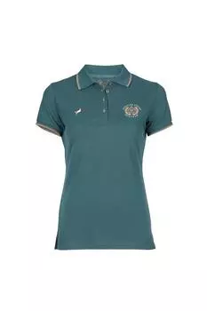 Рубашка-поло для команды Aubrion, зеленый