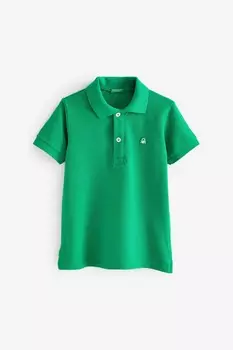 Рубашка-Поло для мальчика Benetton, зеленый