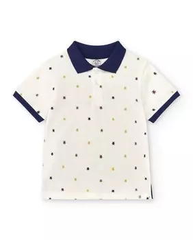 Рубашка-поло для мальчика с короткими рукавами и принтом Charanga, мультиколор