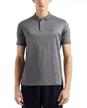 Рубашка-поло для путешествий Emporio Armani Capsule, серый