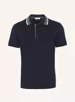 Рубашка-поло dominic border stripe Orlebar Brown, синий