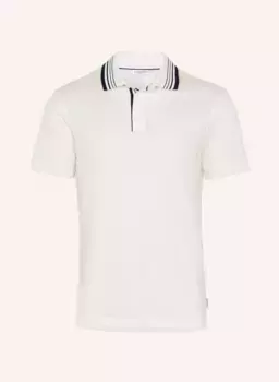 Рубашка-поло dominic border stripe Orlebar Brown, белый