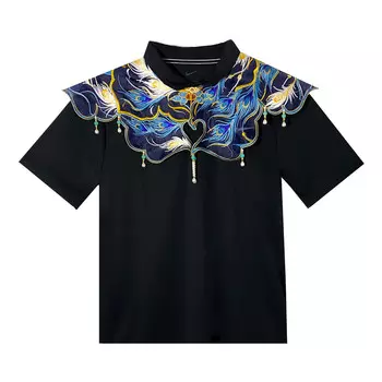 Рубашка поло Dri-FIT Victory унисекс черная Nike, черный