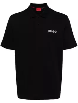 Рубашка поло Drocholo HUGO, черный