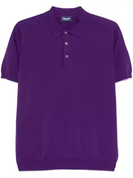 Рубашка поло Drumohr, фиолетовый