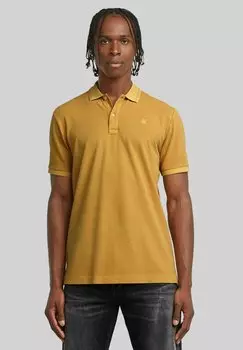 Рубашка поло DUNDA OVERDYED G-STAR, желтый