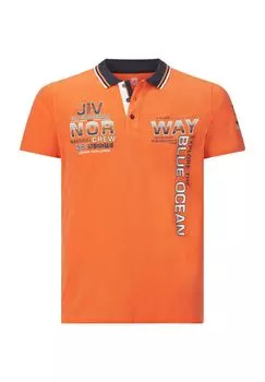 Рубашка поло ДЖЕРКЕР JAN VANDERSTORM, оранжевый