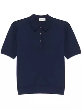 Рубашка поло Джилл John Smedley, синий