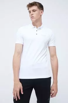 Рубашка поло EA7 Emporio Armani, белый