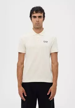 Рубашка поло EA7 Emporio Armani, белый