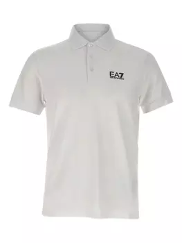 Рубашка поло Ea7 Emporio Armani Core Identity, белый