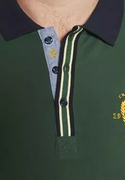 Рубашка поло EARL GILES Charles Colby, темно-зеленый