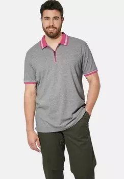 Рубашка поло EARL PAT Charles Colby, серый