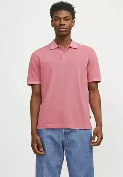 Рубашка поло EINFARBIG Jack & Jones PREMIUM, розовый